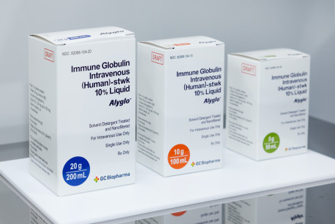 GC녹십자 알리글로 제품 패키지(IGIV 10%)