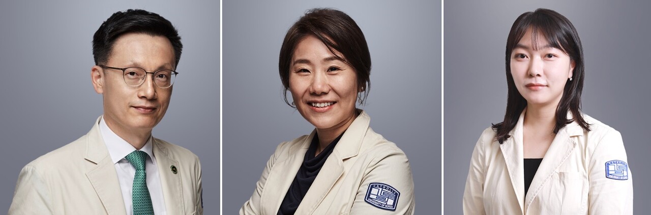 왼쪽부터 정낙균, 김명신, 이종미 교수 / 출처 : 가톨릭대 서울성모병원 홈페이지 의료진 소개