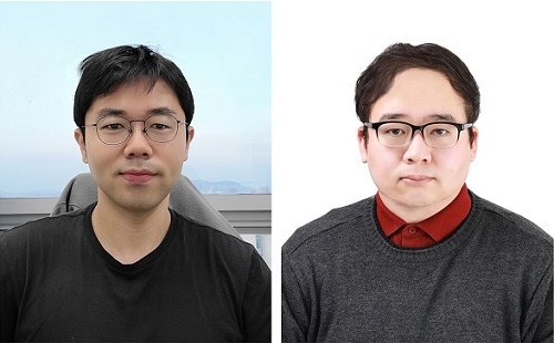 바이오및뇌공학과 장무석 교수(좌)와 이번 연구를 주도한 고기현 박사(우)