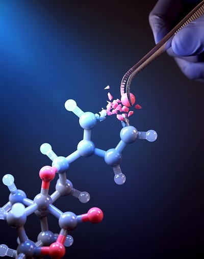 단일 원자를 편집해, 약효 극대화 및 특정 효과 설계에 있어 새로운 국면을 맞이했다 / 이미지 출처 : 카이스트 연구뉴스
