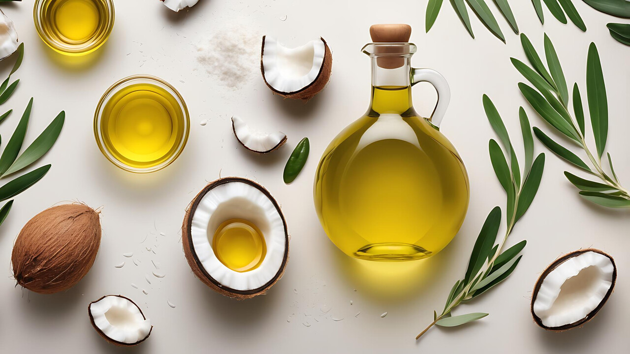 올리브 오일과 코코넛 오일처럼 '열매'에서 추출한 식물성 기름이 최선의 선택이다 / Designed by Freepik