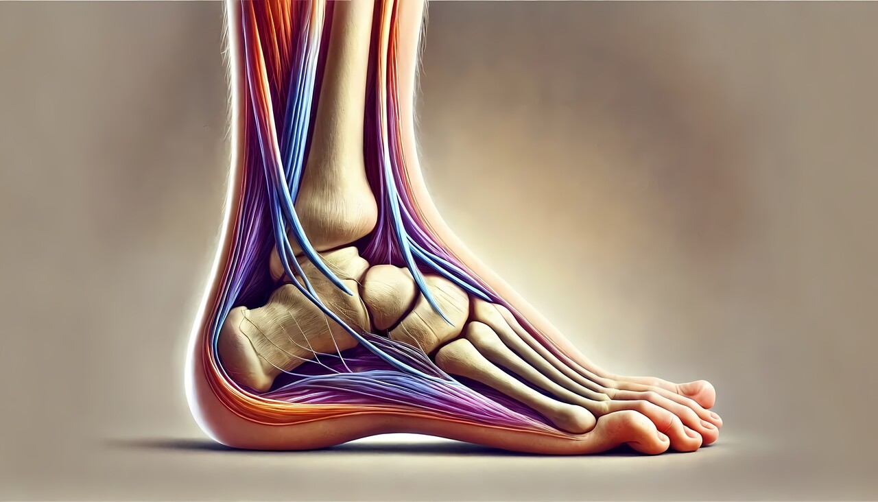 발목 구조는 한 번 손상되면 '완전한 정상'으로 돌아가기 어렵다 / 이미지 출처 : 모션 엘리먼츠