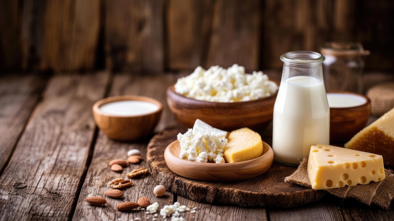 유제품의 카제인 단백질은 점액을 진하게 만들 수 있으니 주의가 필요하다 / 이미지 출처 : 모션 엘리먼츠