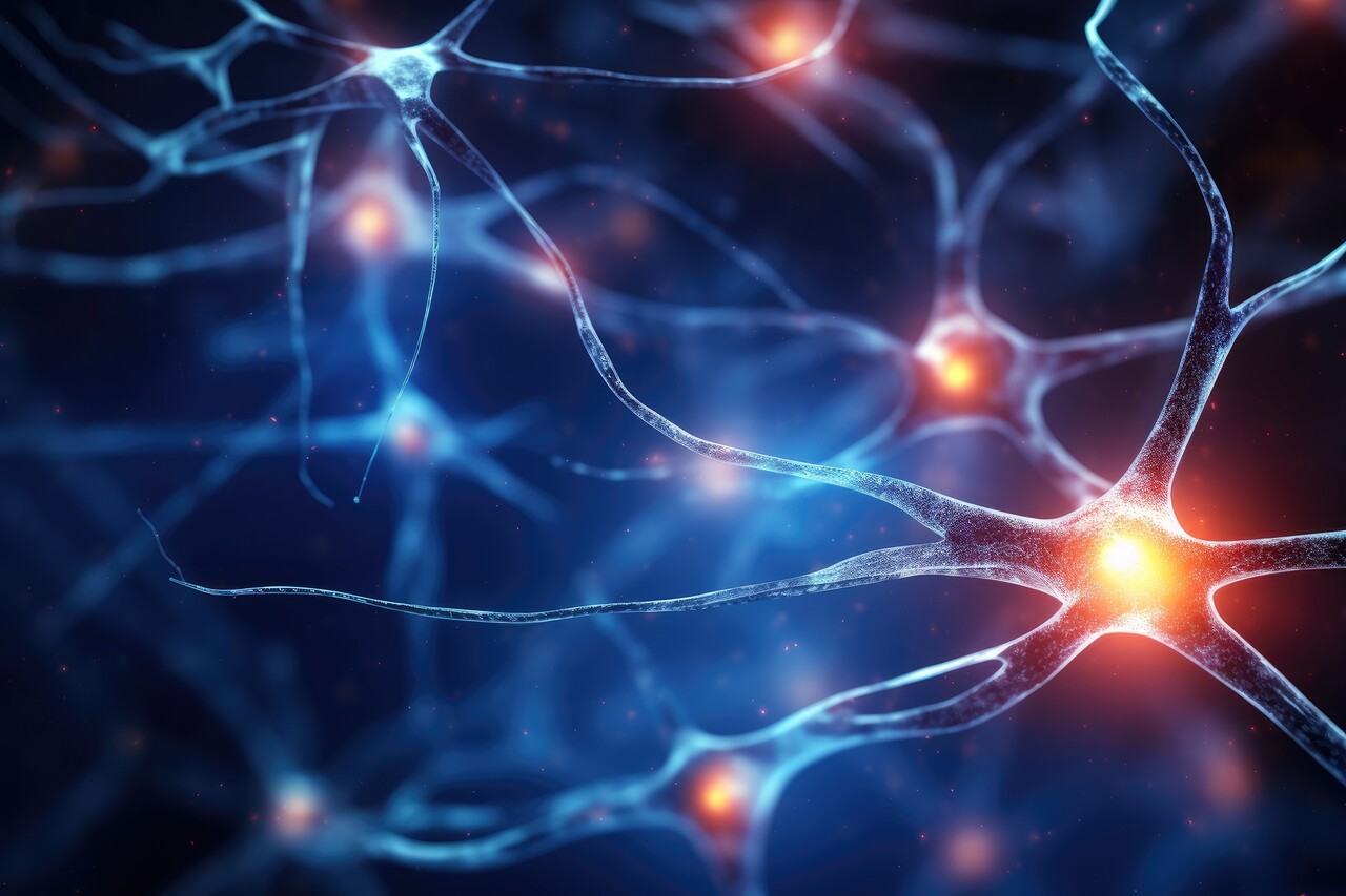 신경 세포는 일반 세포처럼 복제와 분열을 하지 않으며, 자신들끼리 새로운 연결(시냅스)을 형성하거나 기존 연결을 강화하는 방식으로 기능을 발달시킨다 / 이미지 출처 : 모션 엘리먼츠