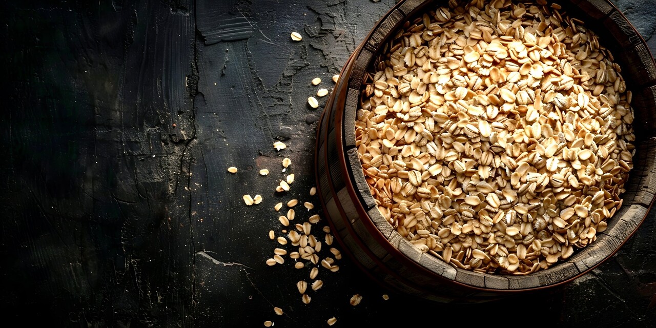 귀리와 오트밀은 날것일 때 칼로리가 매우 높은 편이므로, 반드시 조리한 것 기준으로 섭취량을 정해야 한다 / 이미지 출처 : Motion Elements