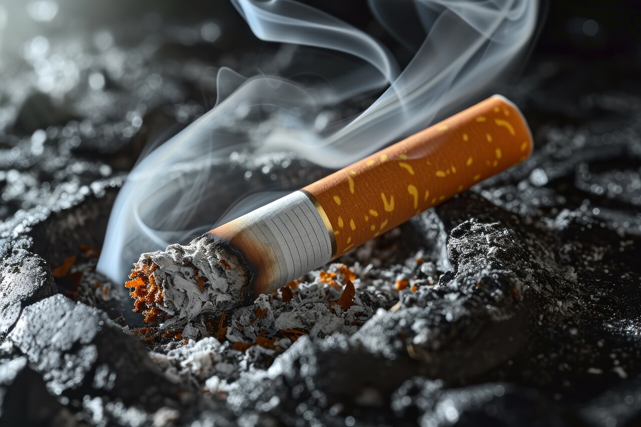 흡연은 체내 활성산소 생성을 늘리기 때문에, 흡연자는 일반인보다 더 많은 비타민 C 섭취가 권장된다 / 이미지 출처 : Motion Elements