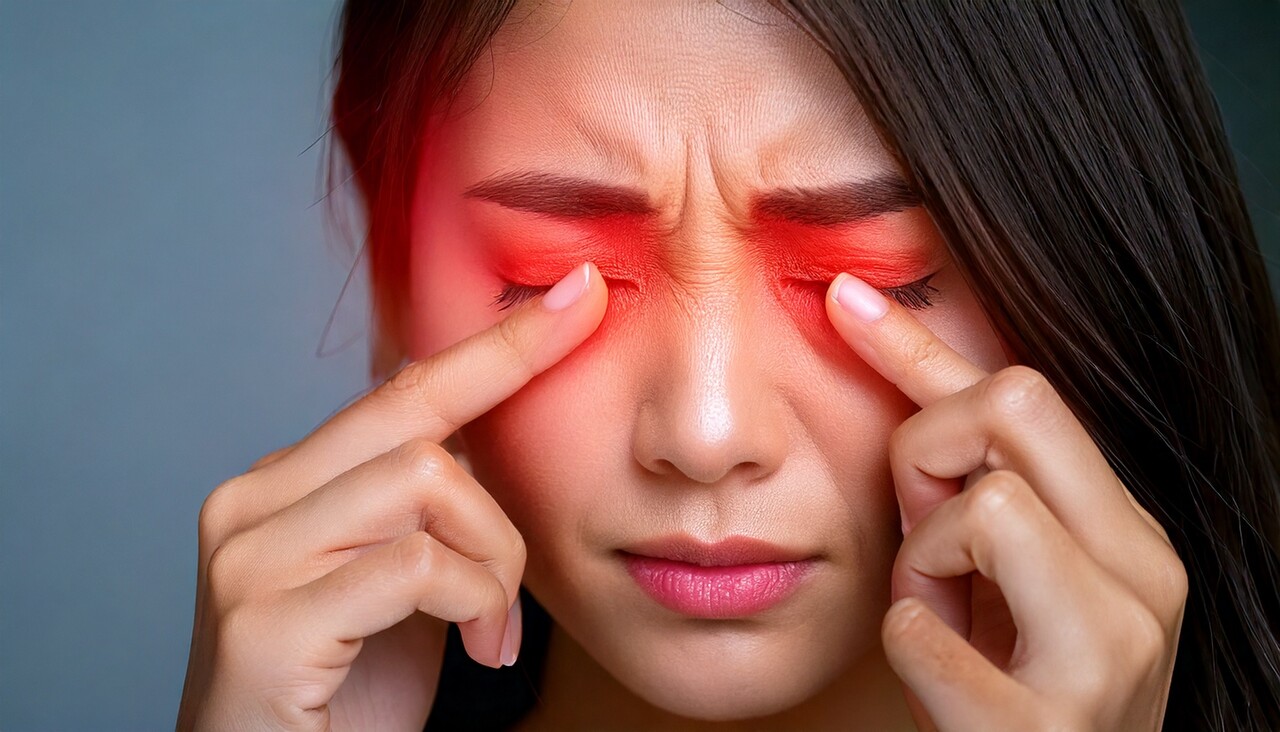 피곤하거나 눈이 불편할 때 습관적으로 눈을 비비지는 않는지 주의하라 / 이미지 출처 : Motion Elements