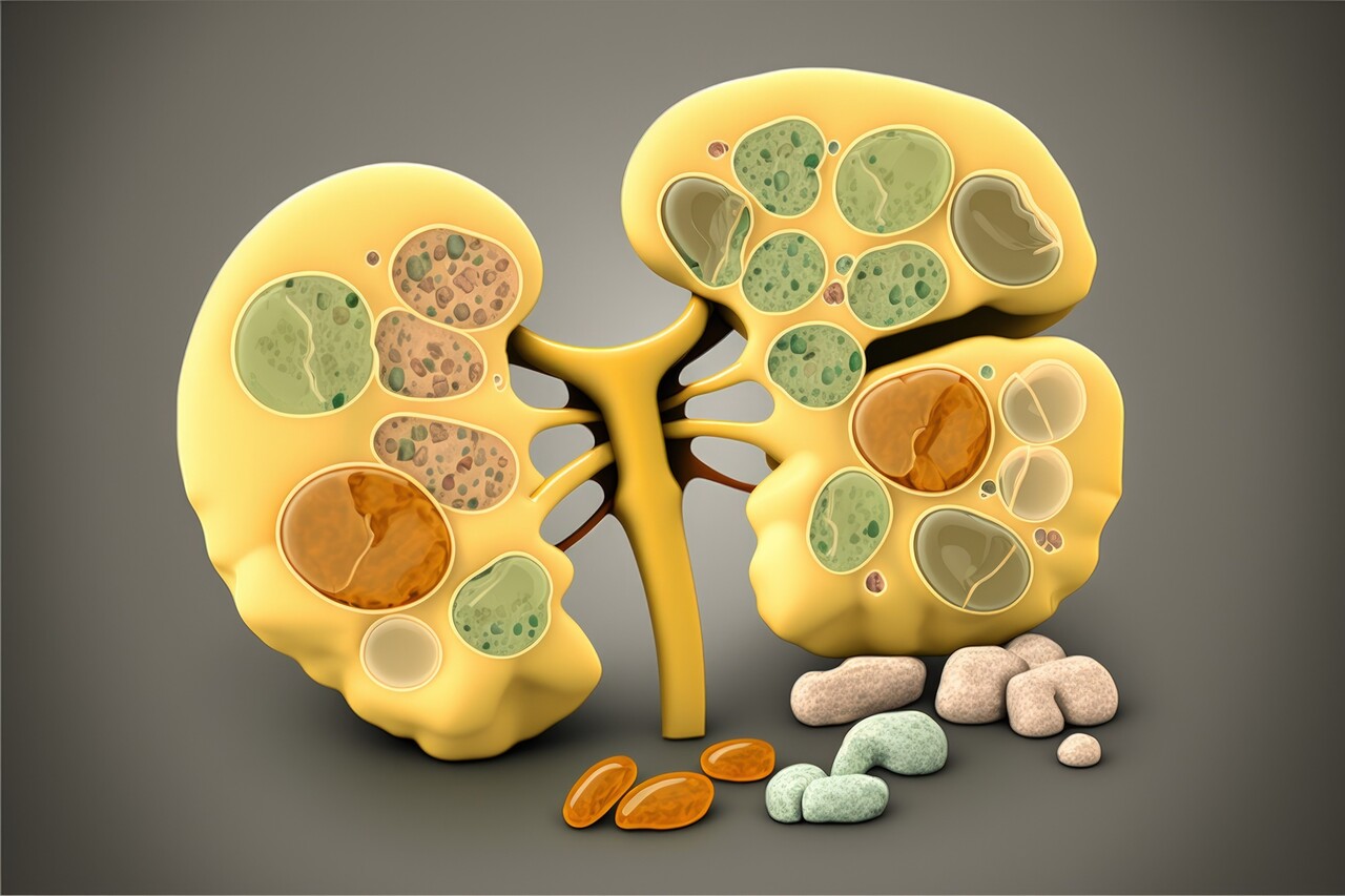 과도한 칼슘 섭취는 신장결석의 원인이 될 수 있다 / 이미지 출처 : Motion Elements