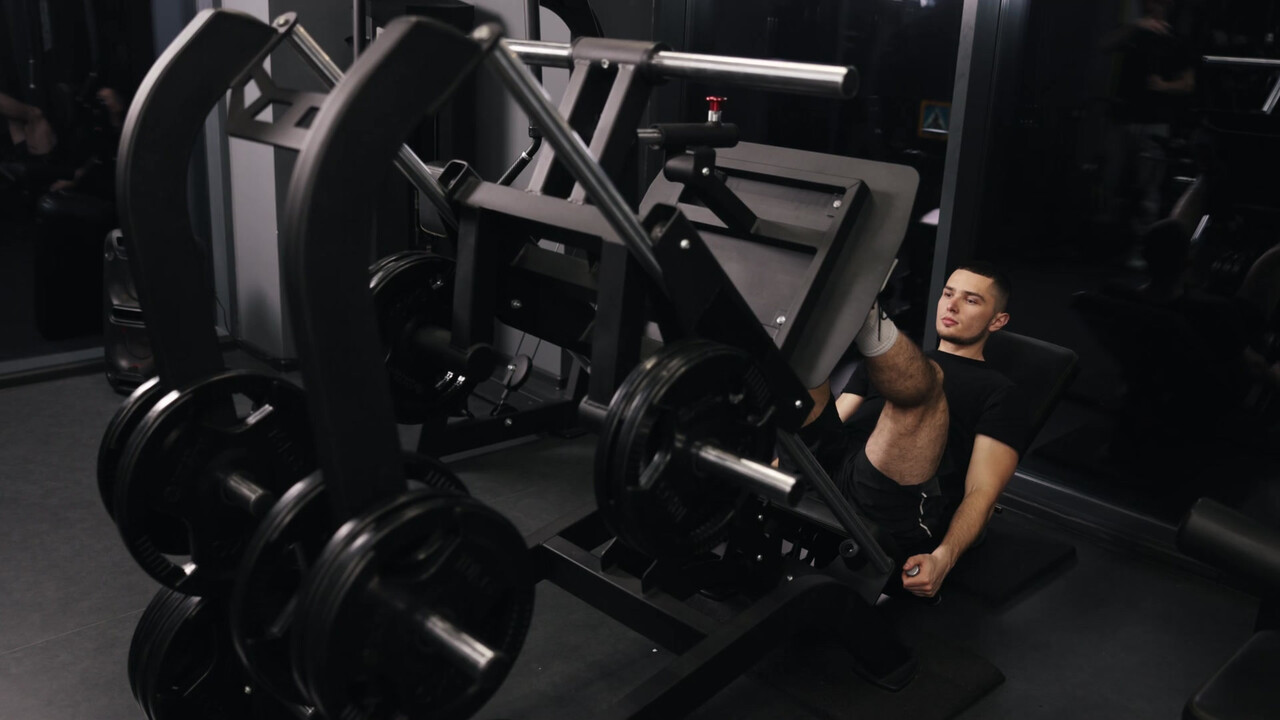 '레그 프레스'는 헬스장에서 하체 단련 필수 코스로 꼽힌다 / 이미지 출처 : Motion Elements