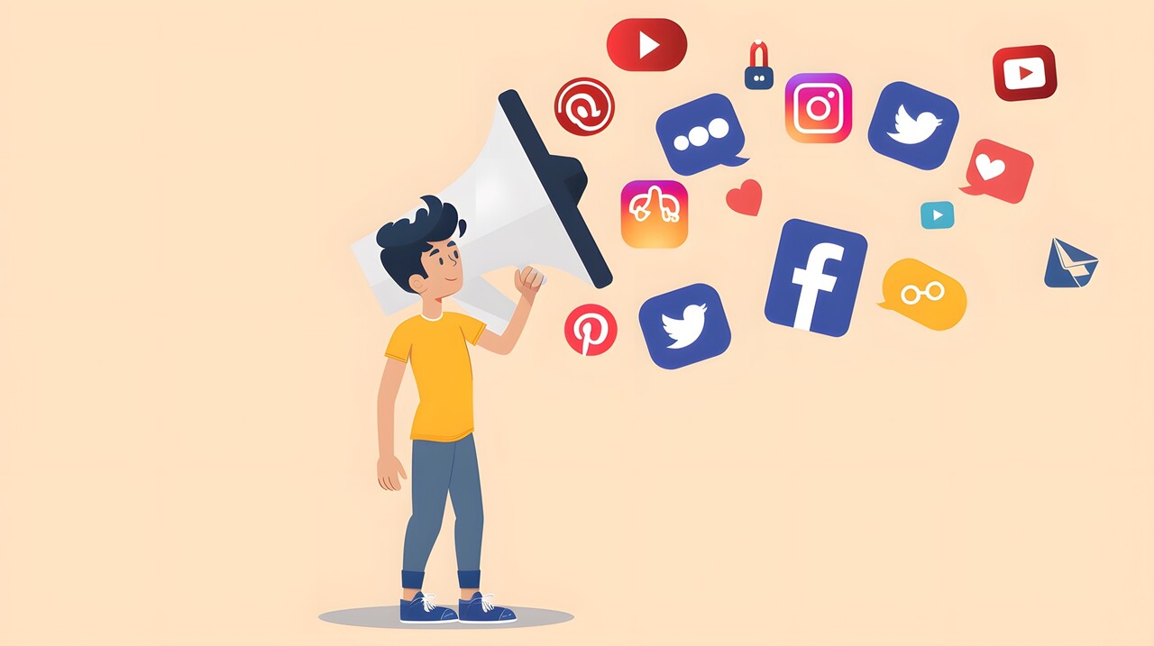 소셜 미디어에서는 '현실적 확인 과정'을 거치지 않은 내용들도 여과 없이 볼 수 있다 / 이미지 출처 : Motion Elements