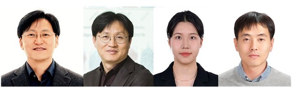 (왼쪽부터) GIST 화학과 안진희 교수(㈜제이디 바이오사이언스 대표), KAIST 의과학대학원 김하일 교수, GIST 화학과 윤지현 박사, 전북대 의과대학 생리학교실 최원일 교수 / 출처 : BRIC Bio통신원