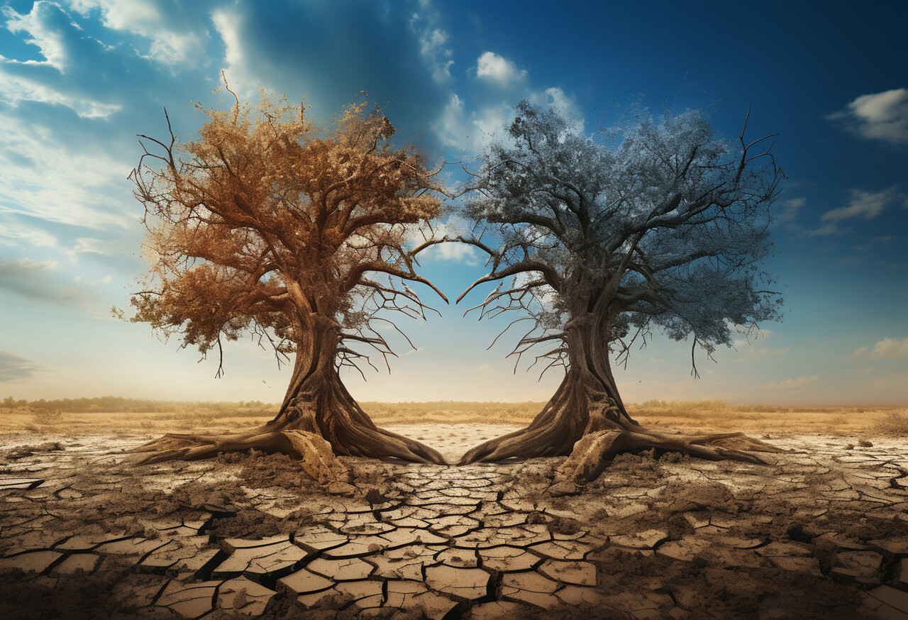 건조하고 더운 날씨가 심해지며, 건강 문제에 대한 관심을 촉구하고 있다 / 이미지 출처 : Motion Elements