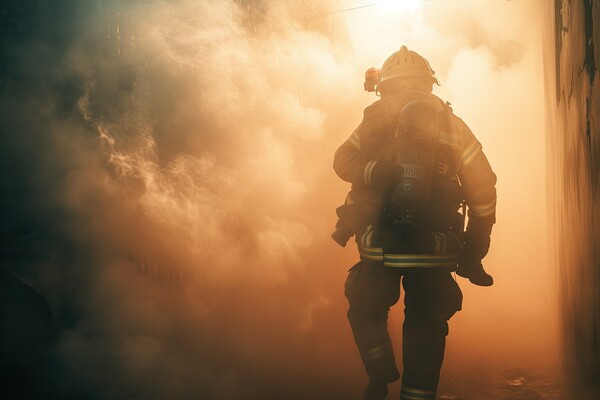 소방대원들은 특히 정신건강, 마음건강에 적신호가 켜지는 경우가 많다 / 이미지 출처 : Motion Elements