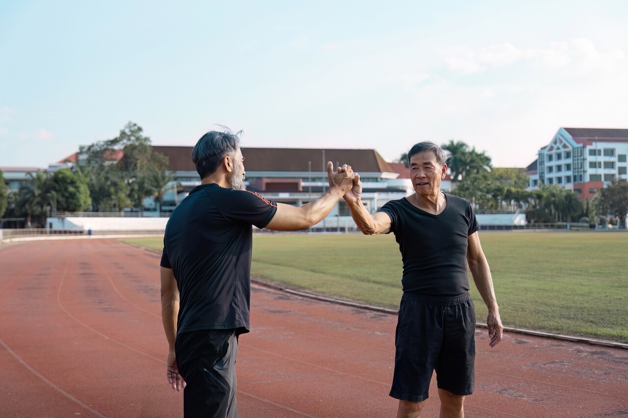 평소 활동량에 따라 신체&인지 기능 격차는 크게 벌어질 수 있다 / 이미지 출처 : Motion Elements