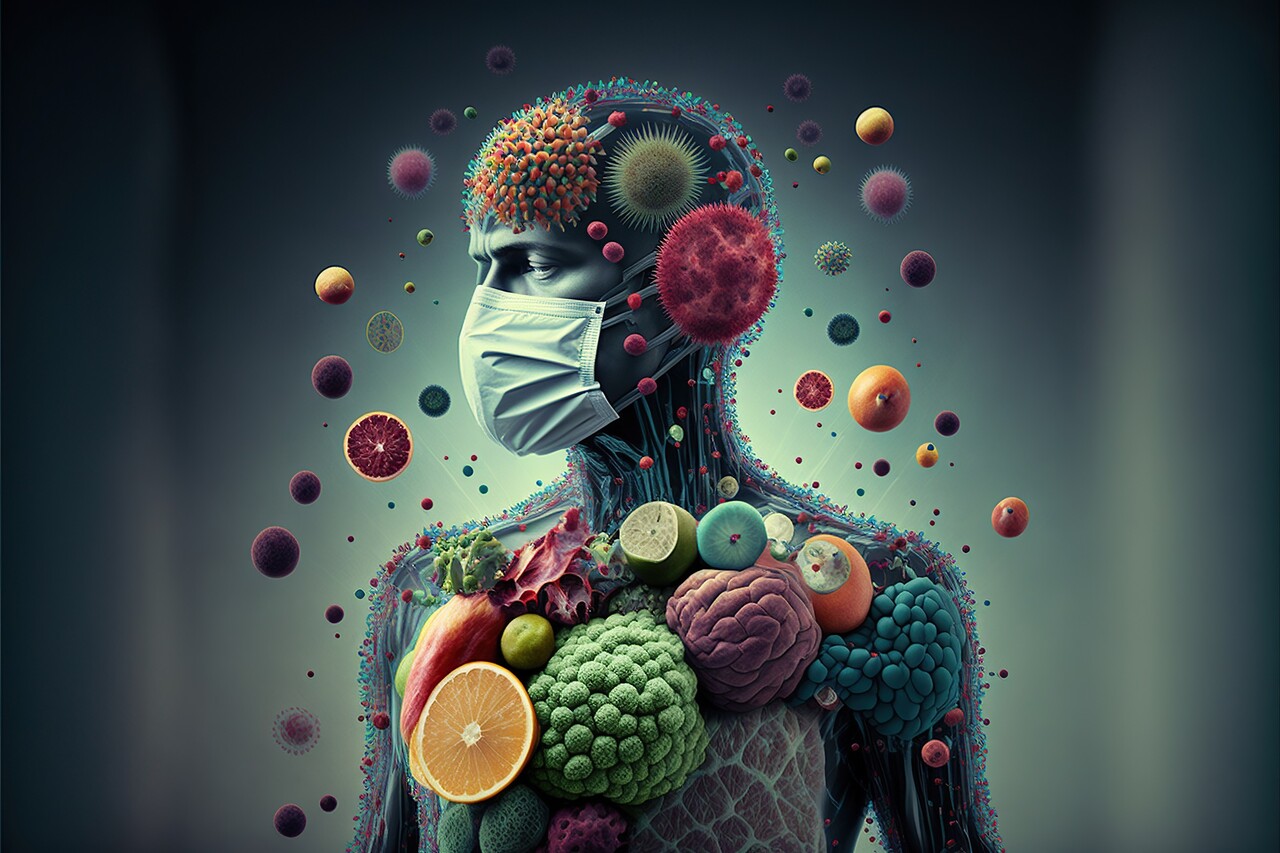 우수한 면역력을 위해서는 다양한 영양소가 충분히 공급되는 것이 기본이다 / 이미지 출처 : Motion Elements