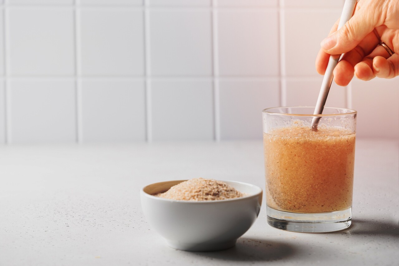 수분을 많이 머금어 걸쭉해지는 것이 점성 섬유질의 특징 / 이미지 출처 : Motion Elements