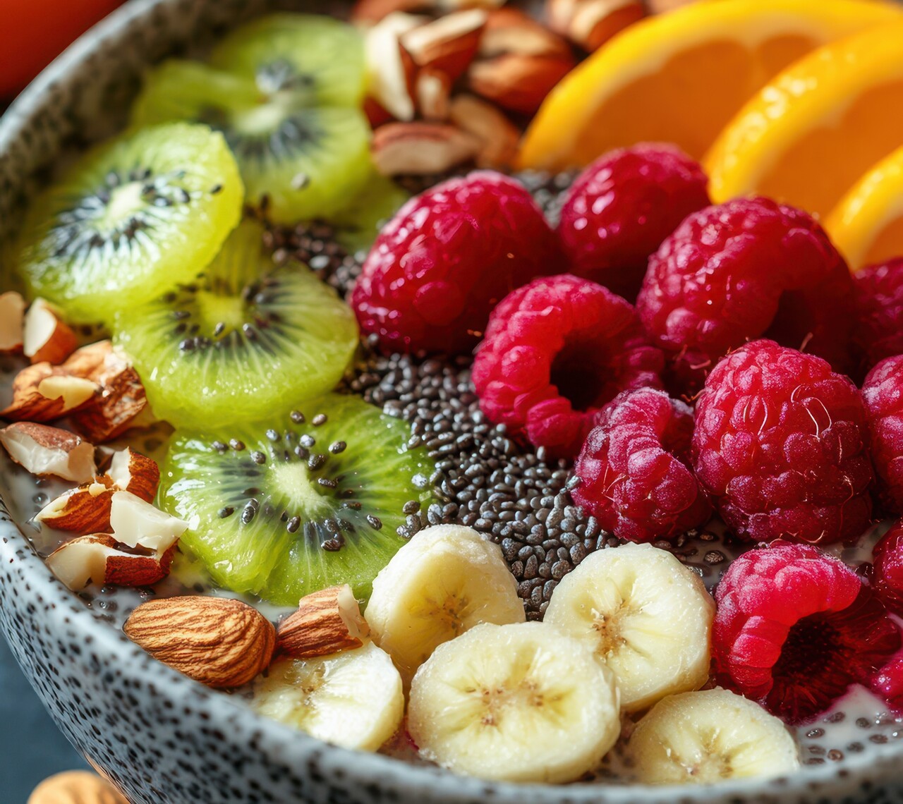 점성 섬유질을 섭취하는 데는 과일류가 유리하며, 그중에서도 껍질째 먹을 수 있는 과일이 권장된다 / 이미지 출처 : Motion Elements