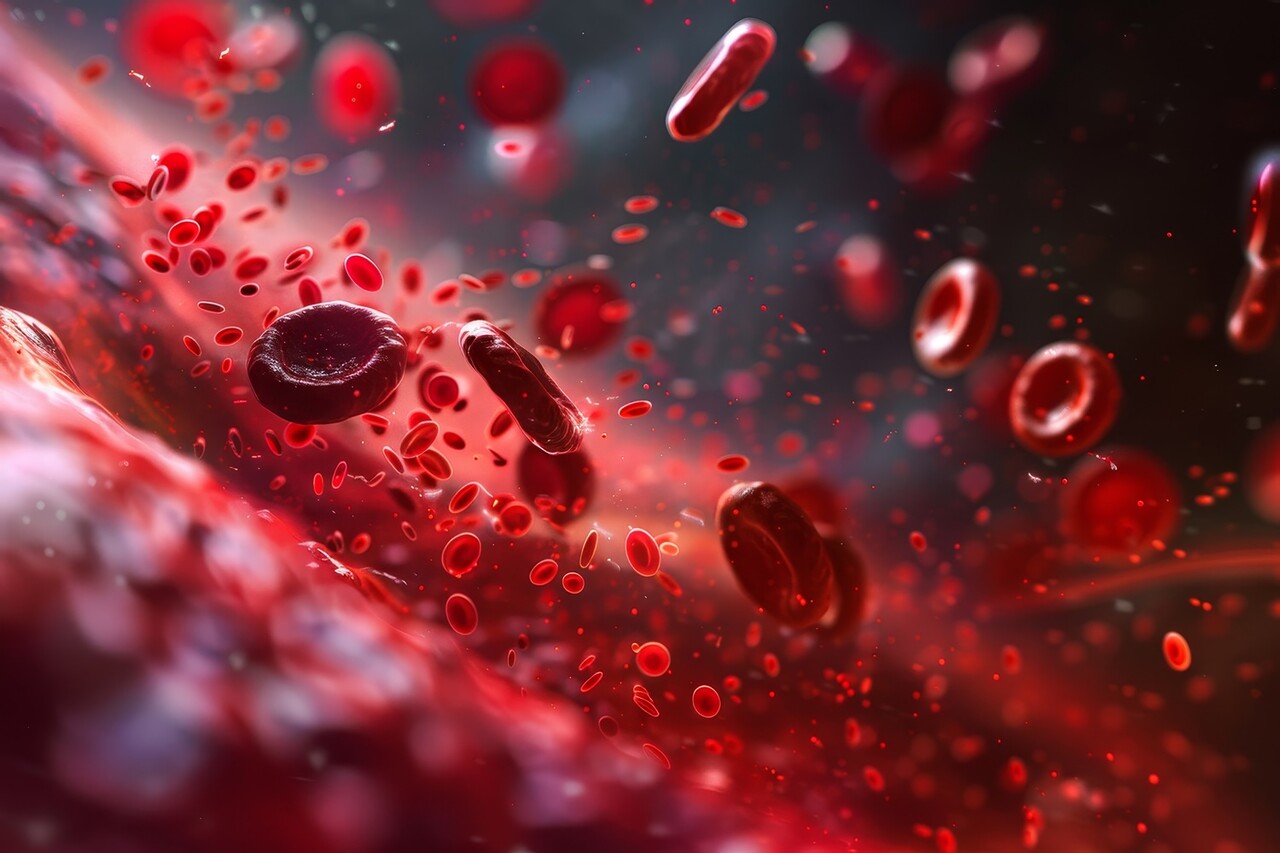 노화 세포가 분비하는 특정 단백질이 혈류를 통해 퍼져나가는 것이 노화가 진행되는 원인으로 밝혀졌다 / 이미지 출처 : Motion Elements