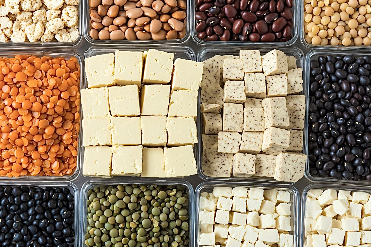 다양한 콩 종류만 해도 식물성 단백질 공급원으로 적지 않은 비중을 차지한다 / 이미지 출처 : Motion Elements