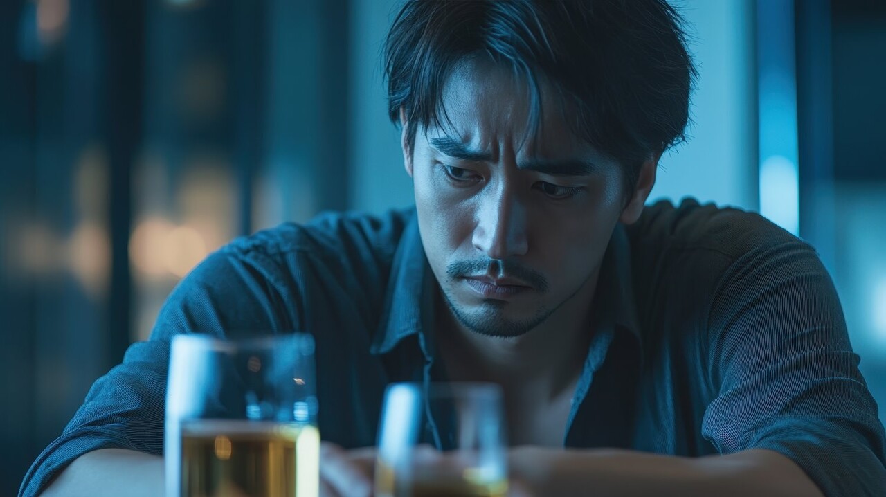 혼자 사는 남성이 우울증을 앓고 있는 경우, 약 3배 이상 자살 위험이 높은 것으로 나타났다 / 이미지 출처 : Motion Elements