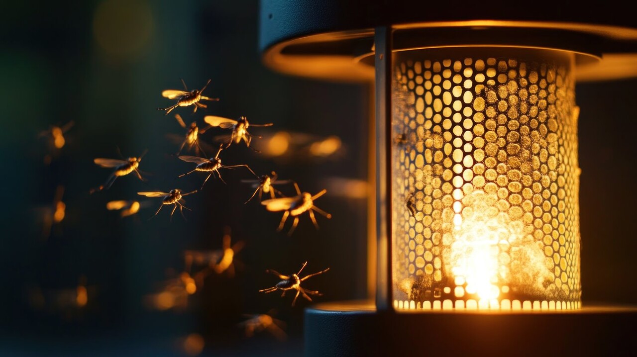 모기의 습성을 이용해 만들어진 모기퇴치등도 다양하게 출시돼 있다 / 이미지 출처 : Motion Elements