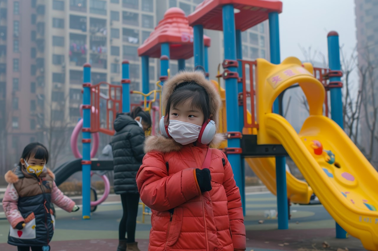 지역에 따라 공기오염 노출 정도가 다를 수 있고, 이 또한 건강의 변수가 된다 / 이미지 출처 : Motion Elements