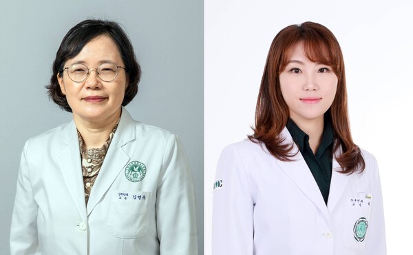 (왼쪽부터)이대목동병원 산부인과 김영주, 박선화 교수