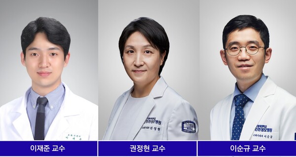 [사진] 이재준, 권정현, 이순규 교수